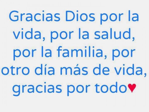 Mensajes De Agradecimiento A Dios